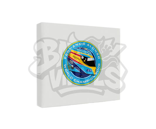 PEGATINA IMPRESA RENAULT FERNANDO ALONSO WORLD CHAMPION 2006