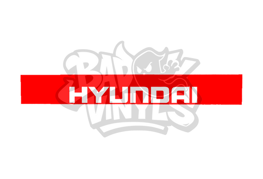 PARASOL HYUNDAI ROJO + BLANCO