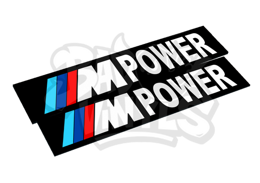 CUBRE MATRICULAS MPOWER (PACK 2 UDS)
