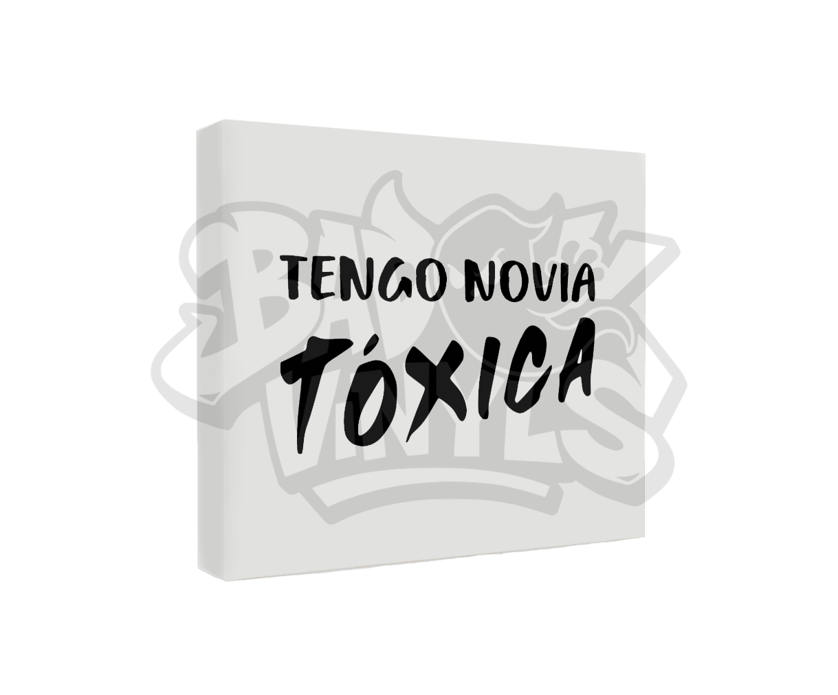 PEGATINA NOVIA TOXICA