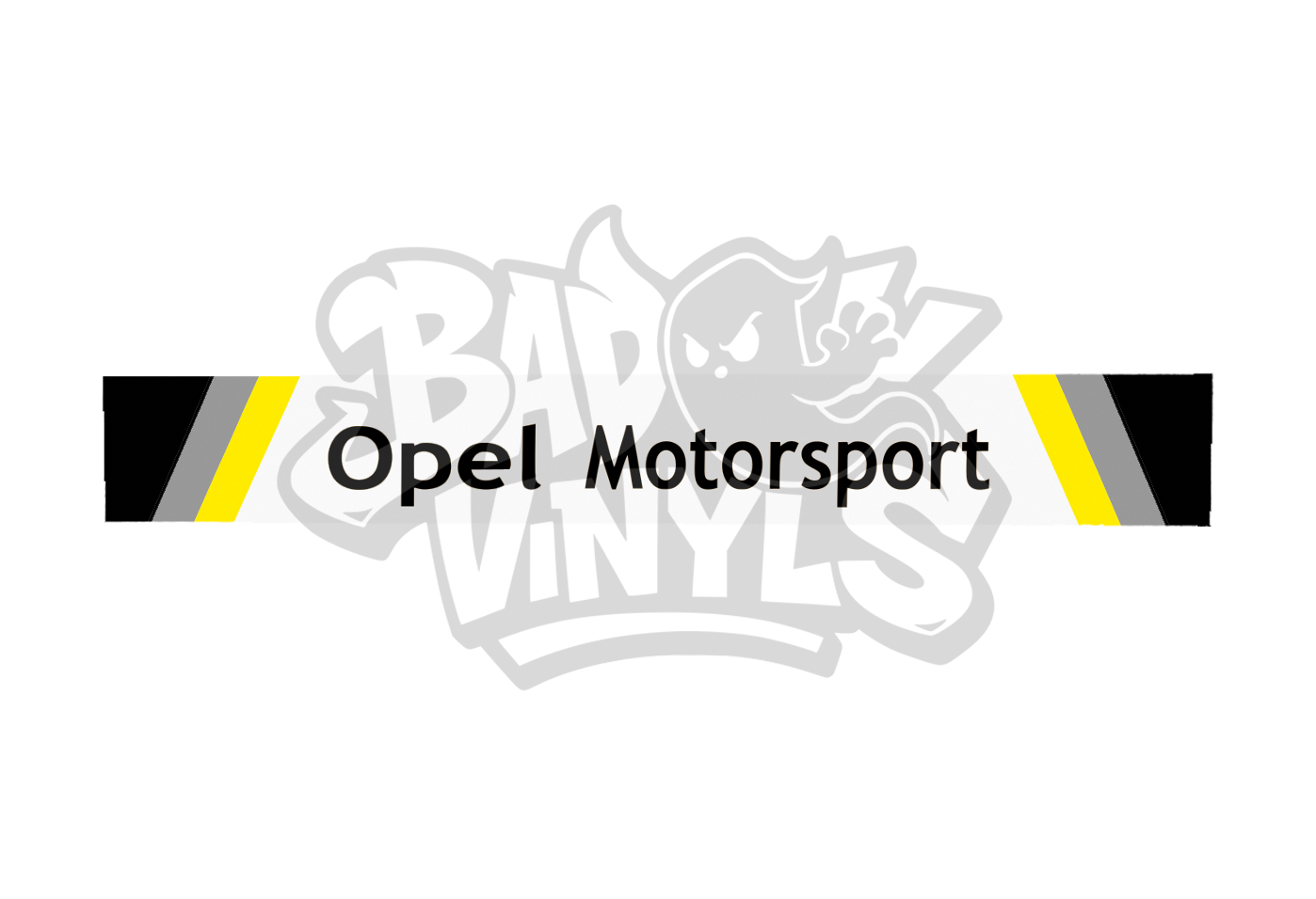 PARASOL OPEL MOTORSPORT BANDAS A DOS LADOS