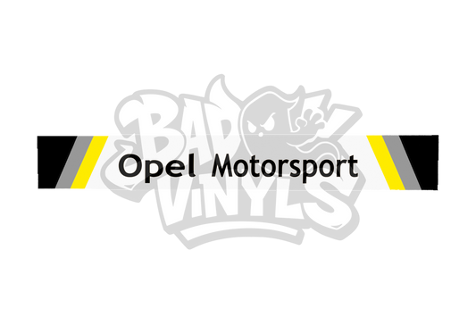 PARASOL OPEL MOTORSPORT BANDAS A DOS LADOS