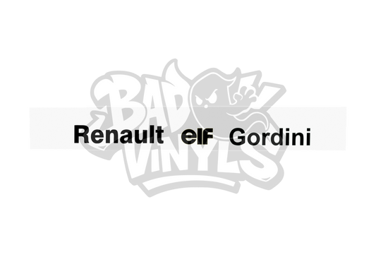 PARASOL RENAULT ELF GORDINI
