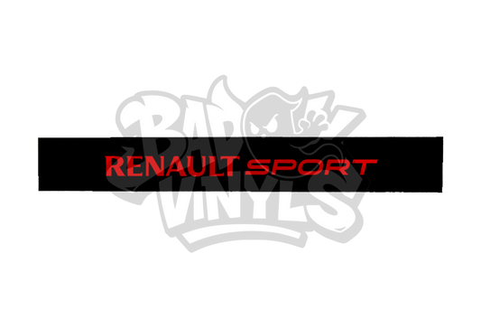 PARASOL RENAULT SPORT NEGRO + ROJO