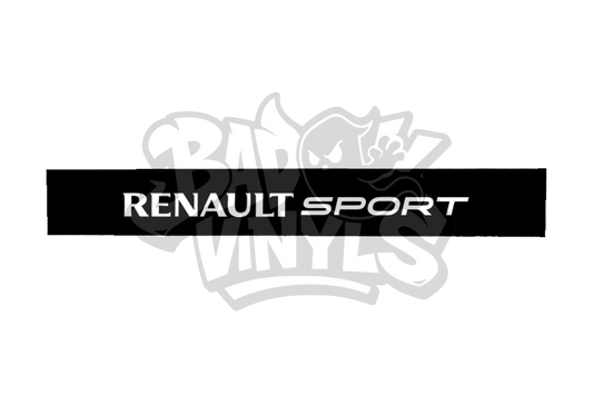 PARASOL RENAULT SPORT NEGRO + BLANCO