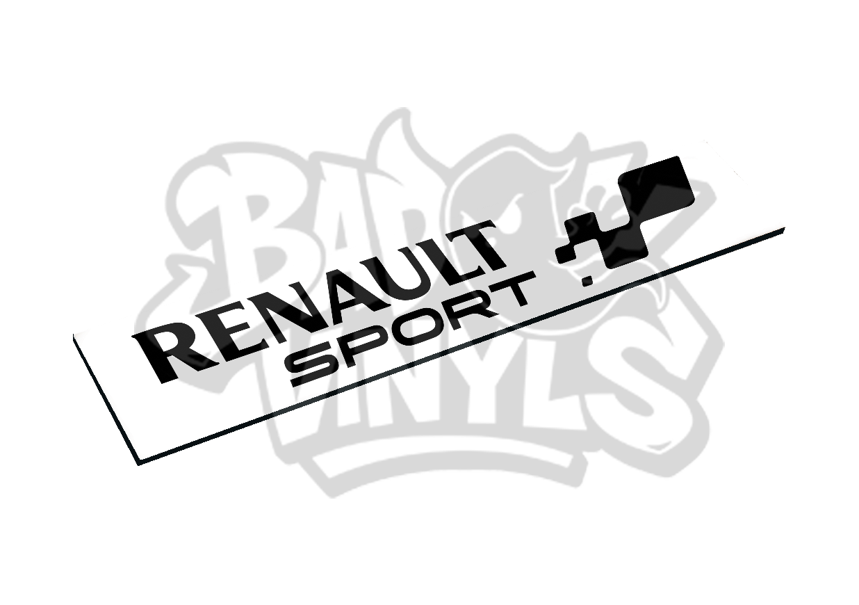 CUBRE MATRICULAS RENAULT SPORT MODERNO