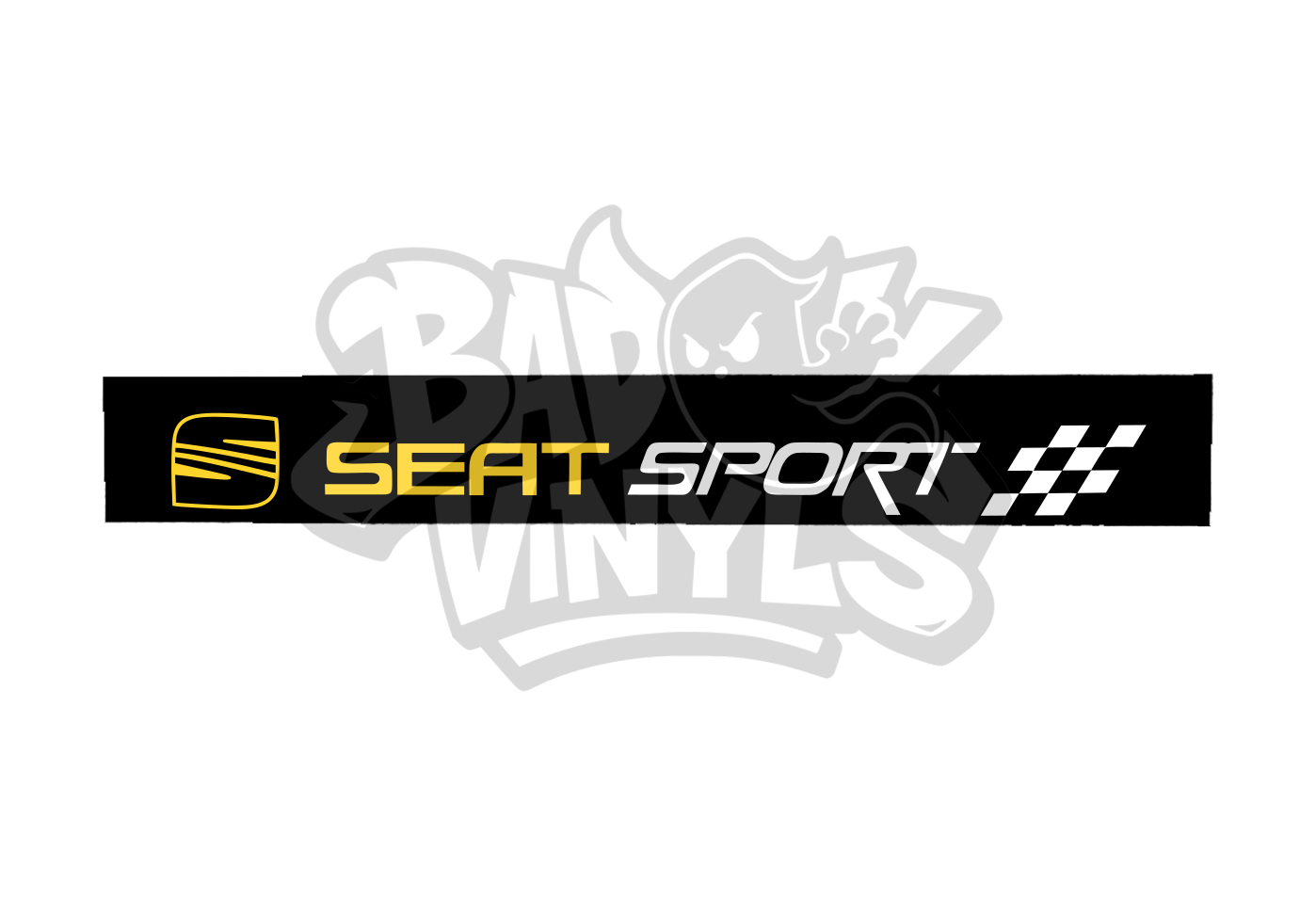 PARASOL SEAT SPORT LOGO BANDERA AMARILLO