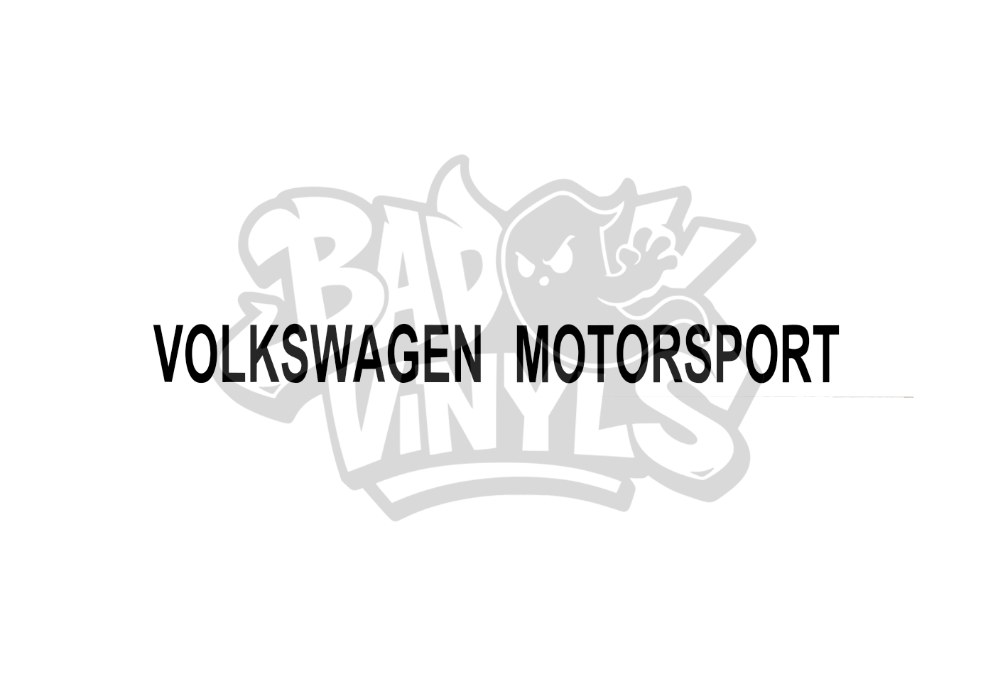 PARASOL VOLKSWAGEN MOTORSPORT