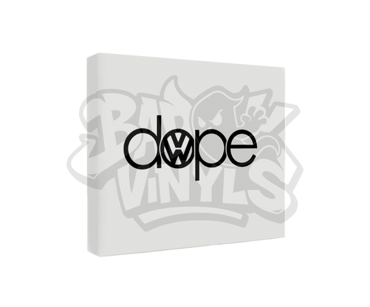 PEGATINA DOPE VOLKSWAGEN