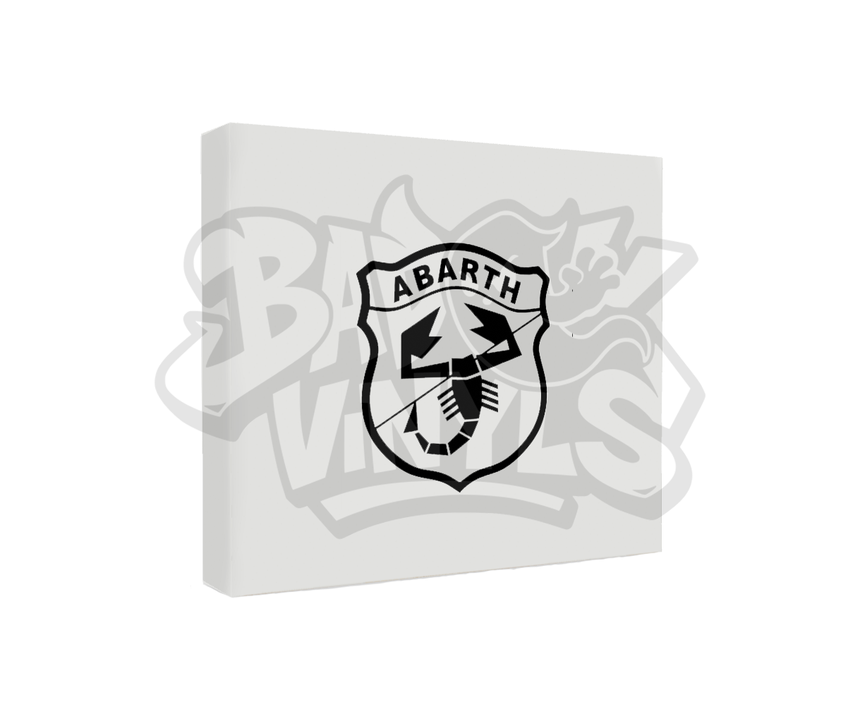 PEGATINA ABARTH ESCUDO