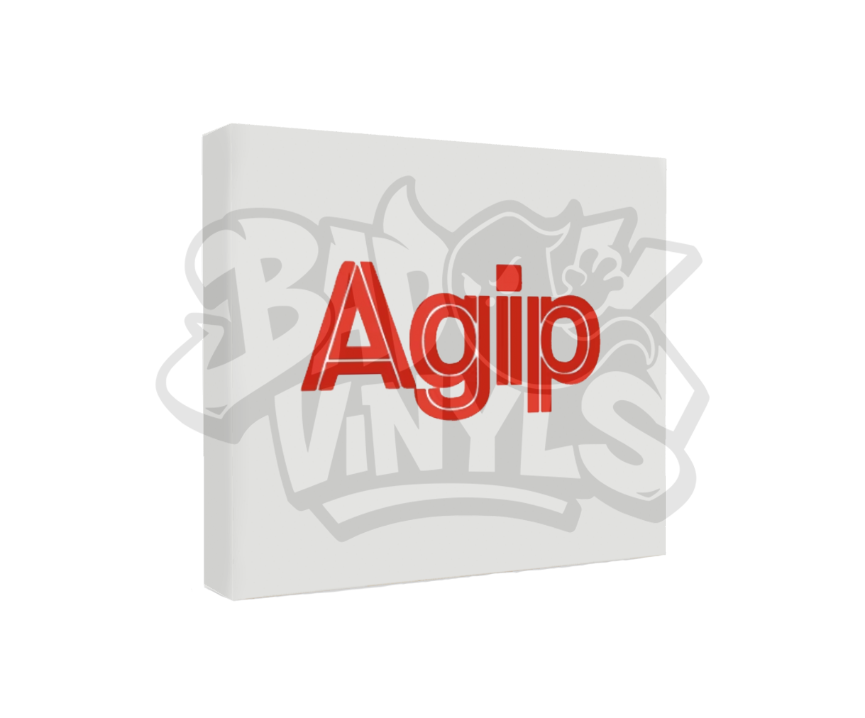 PEGATINA AGIP LOGO