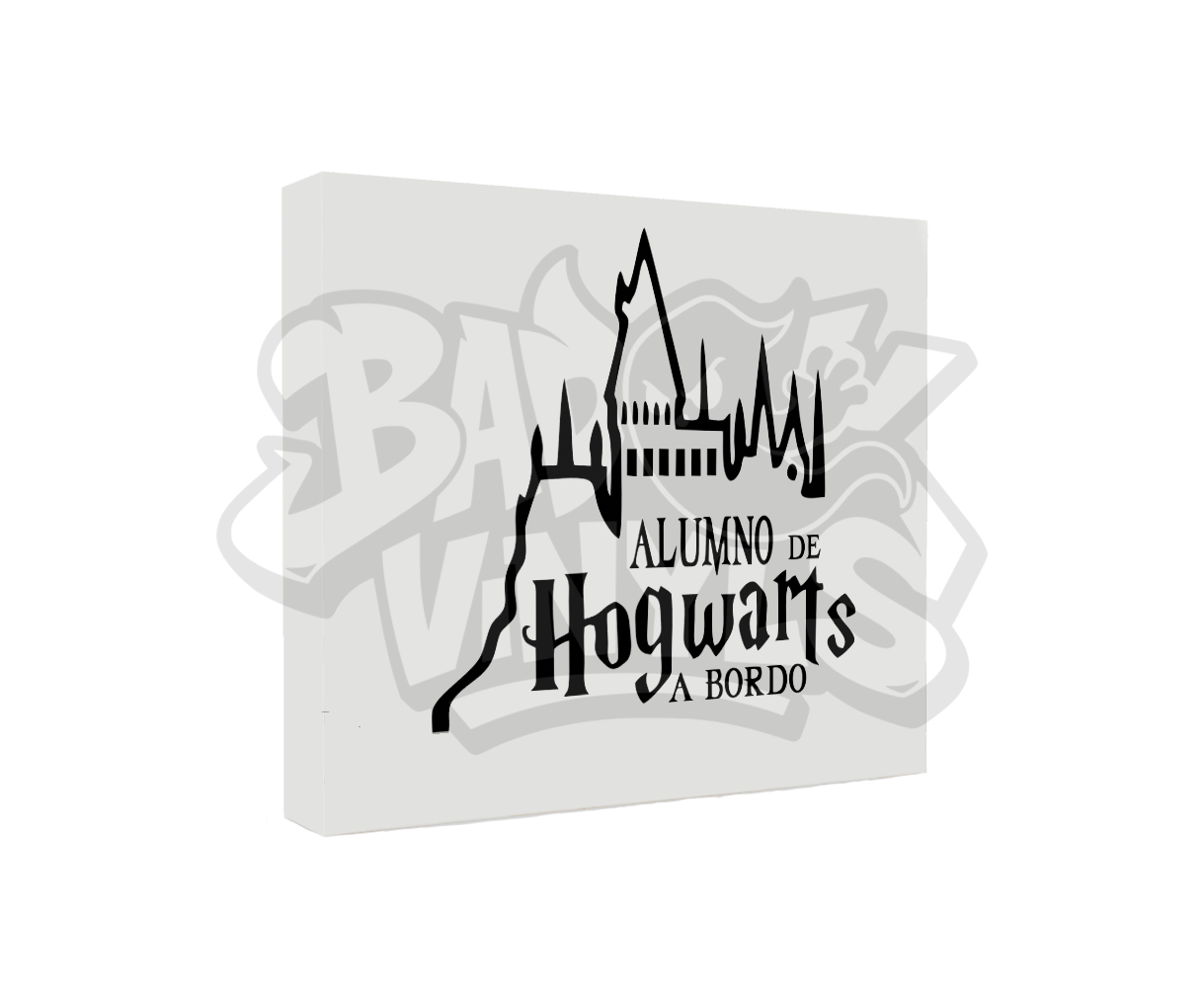 PEGATINA ALUMNO DE HOGWARTS A BORDO