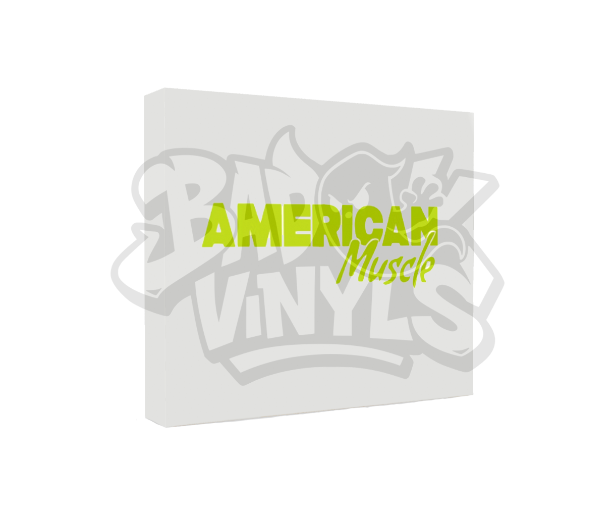 PEGATINA AMERICAN MUSCLE