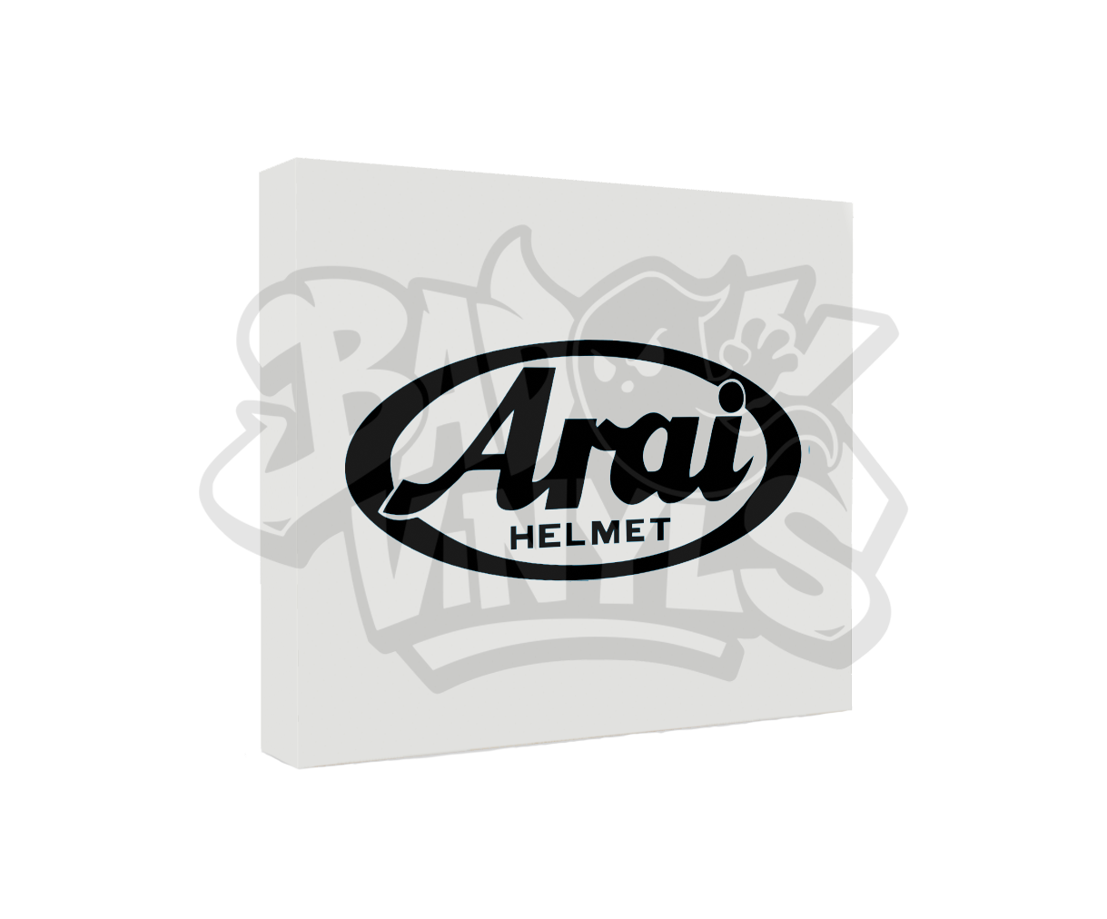 PEGATINA ARAI HELMET