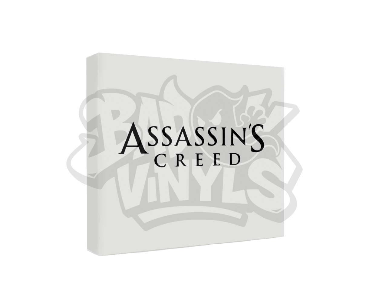 PEGATINA ASSASSINS CREED LETRAS