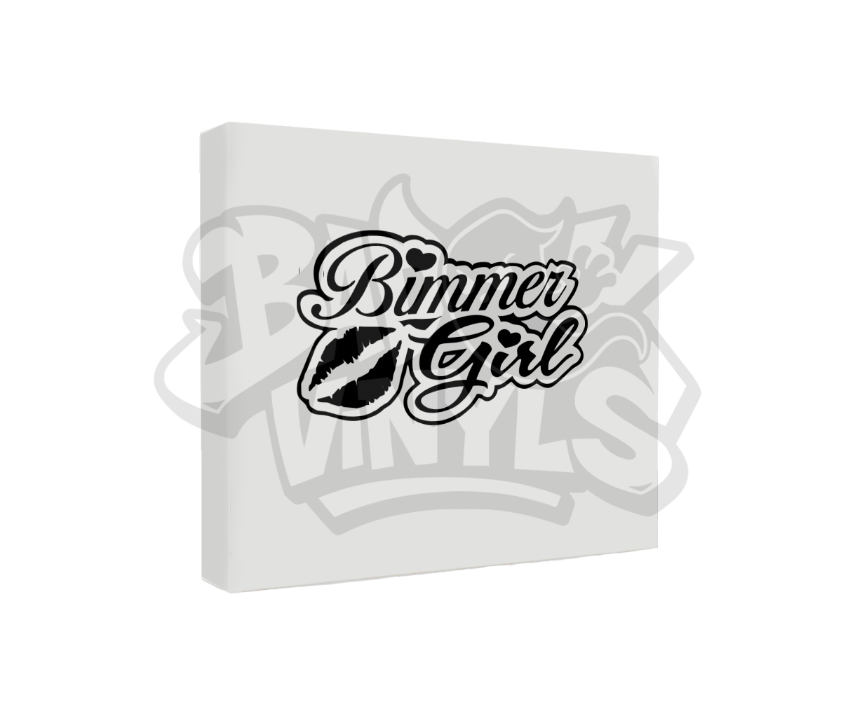 PEGATINA BIMMER GIRL