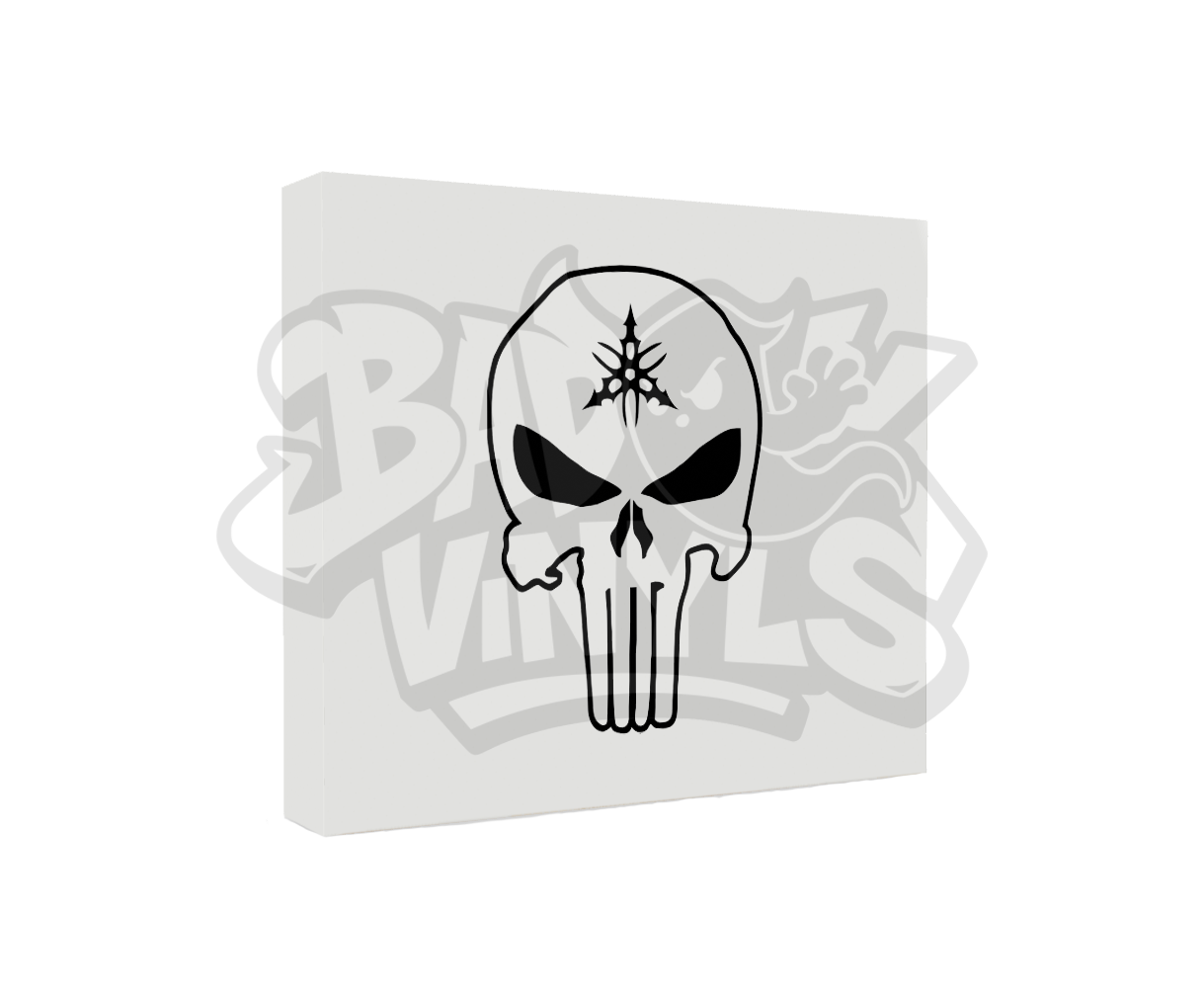 PEGATINA CALAVERA YAMAHA