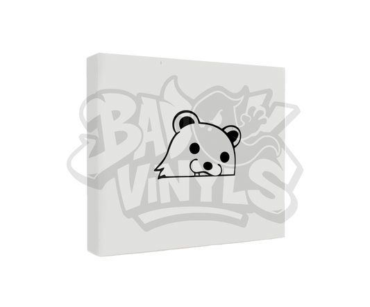 PEGATINA CABEZA OSO