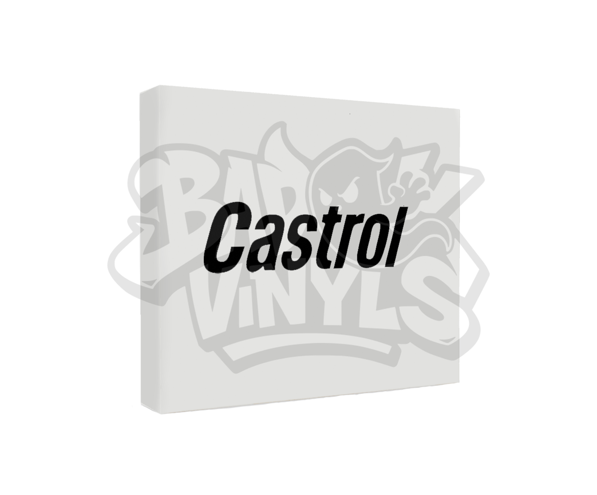 PEGATINA CASTROL LETRAS