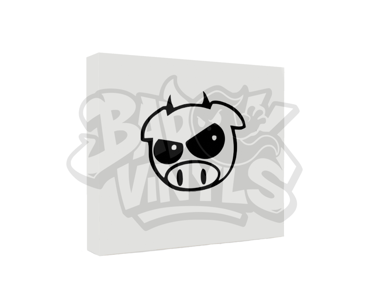 PEGATINA CERDITO DIABLO