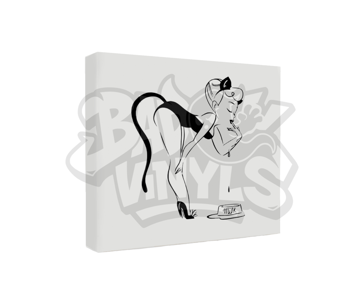 PEGATINA CHICA PINUP GATITA