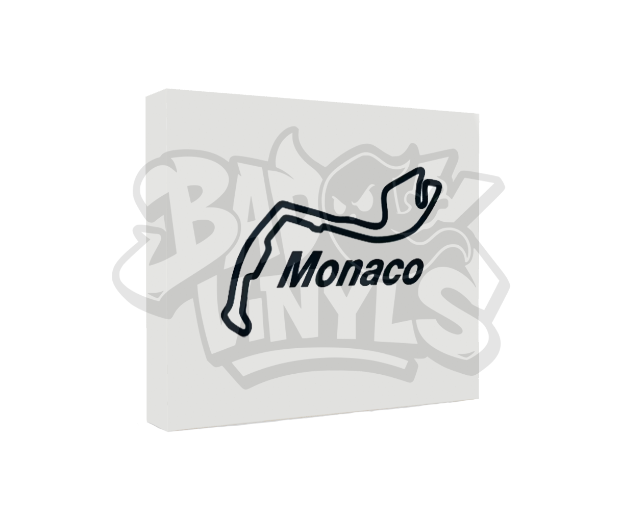 PEGATINA CIRCUITO MONACO