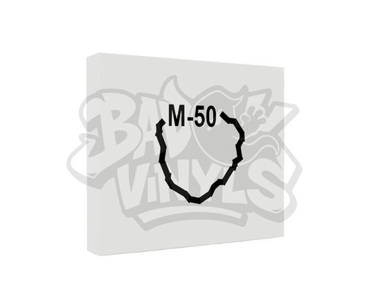 PEGATINA CIRCUITO M50