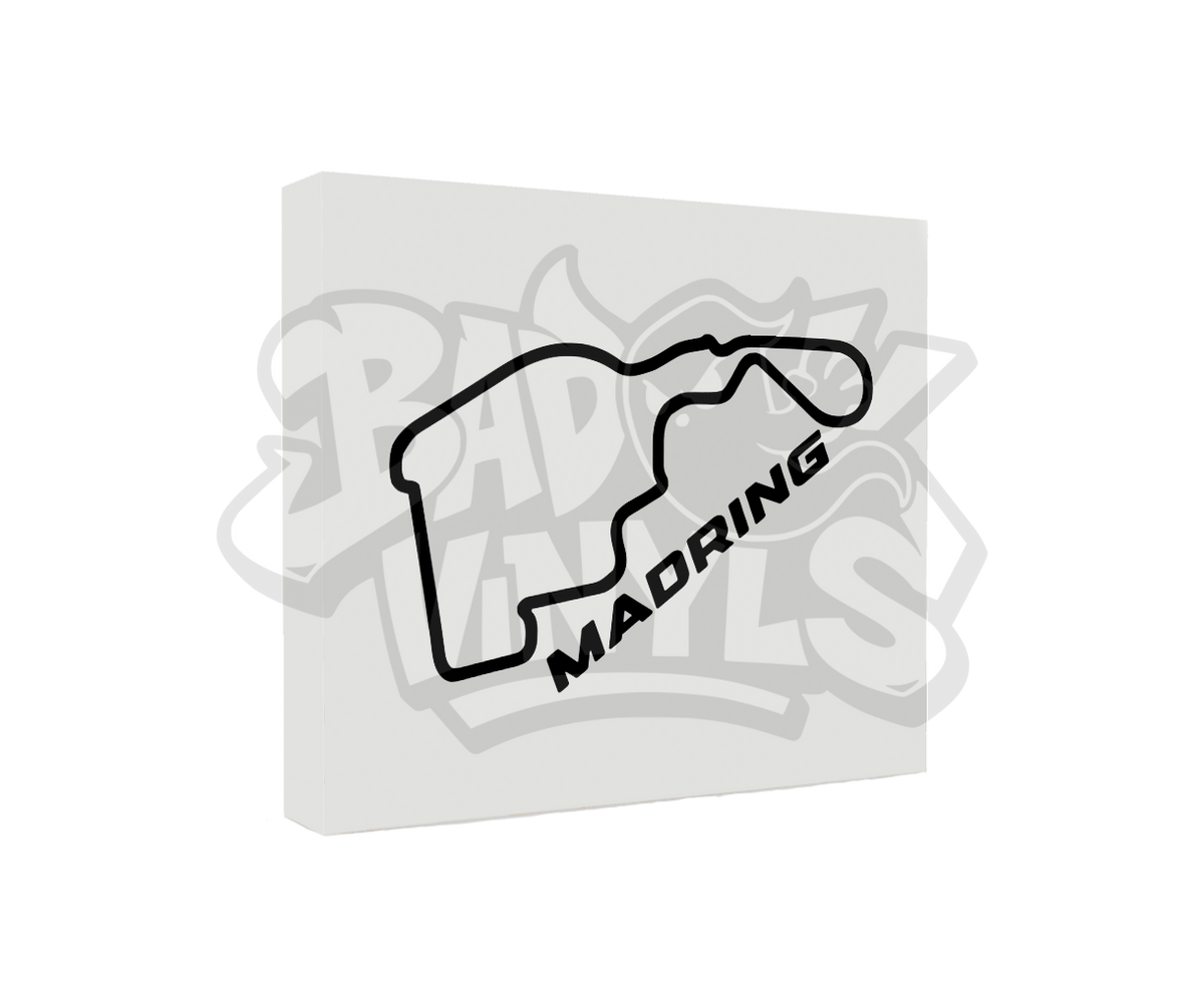 PEGATINA CIRCUITO MADRID "MADRING"