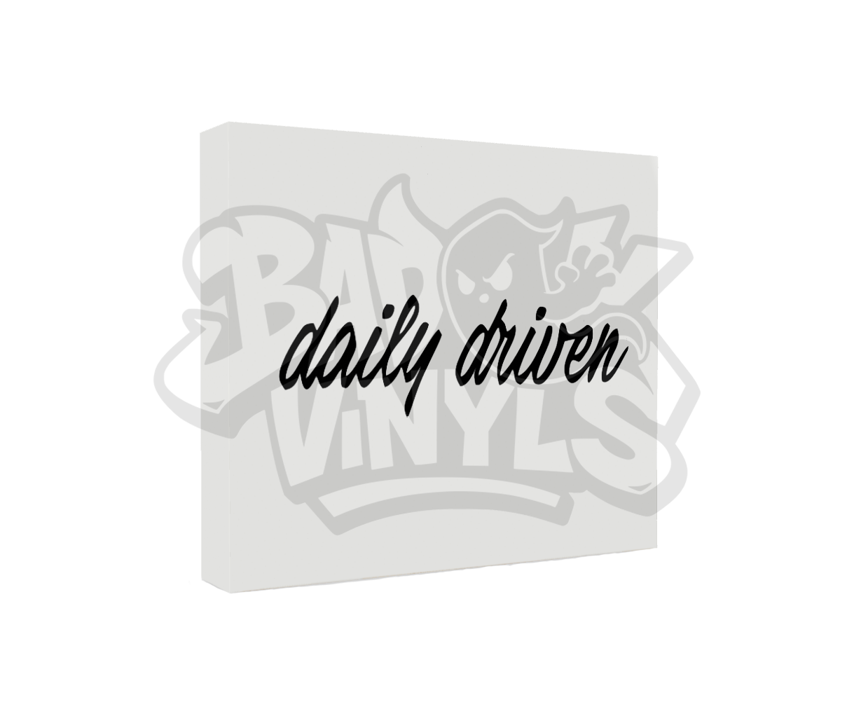 PEGATINA DAILY DRIVEN