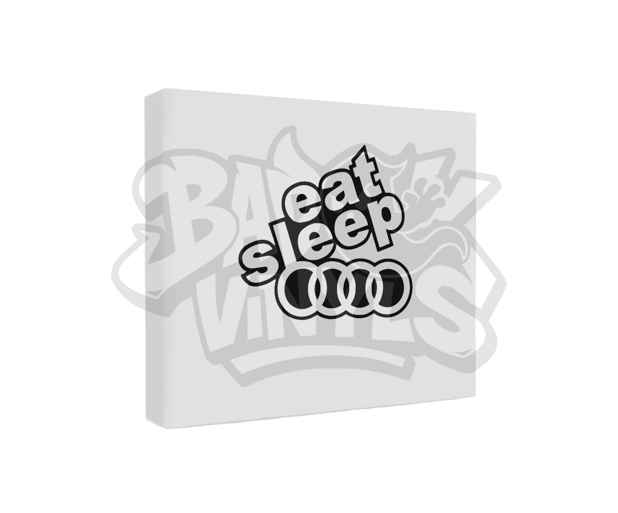 PEGATINA EAT SLEEP AUDI