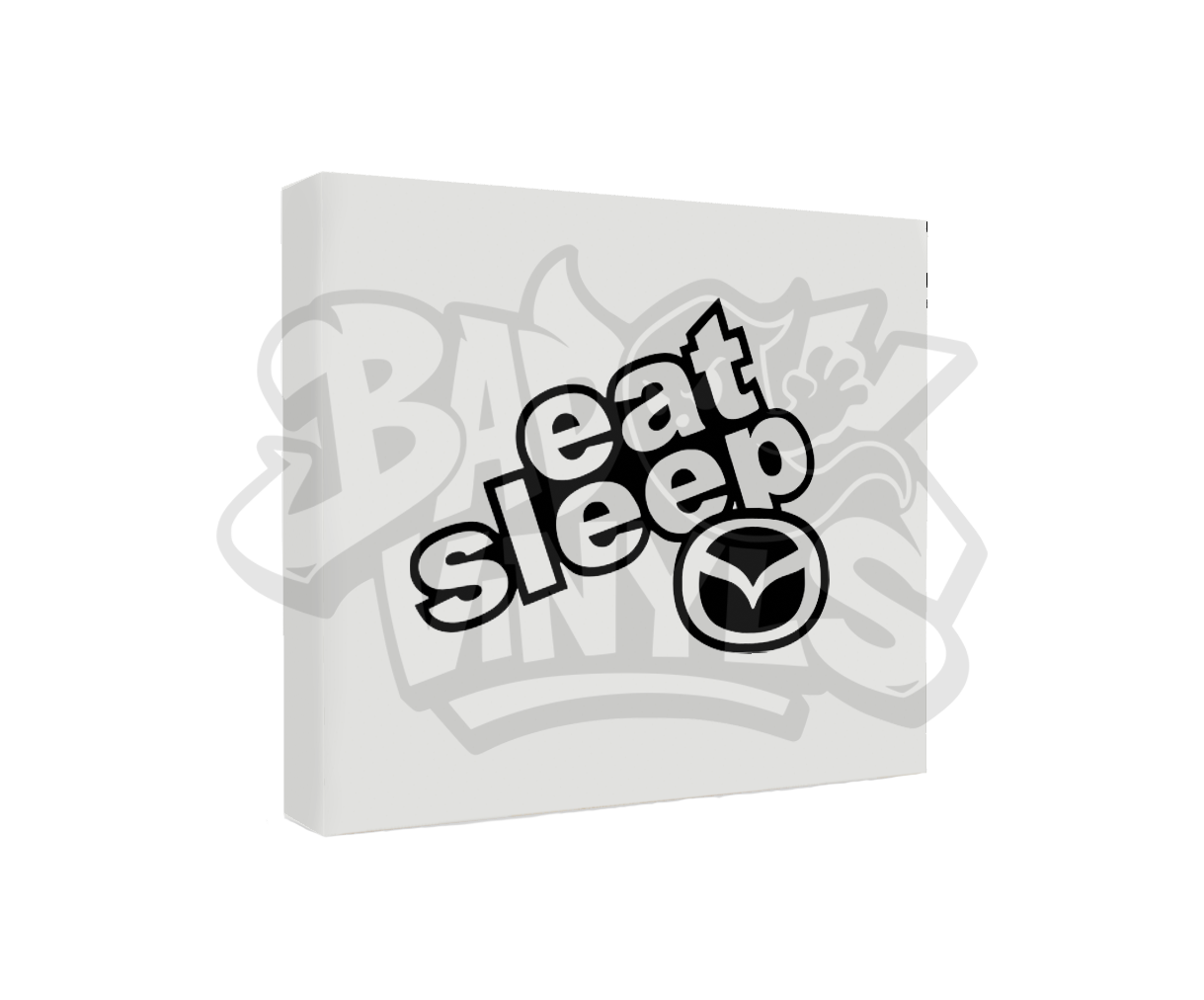 PEGATINA EAT SLEEP MAZDA