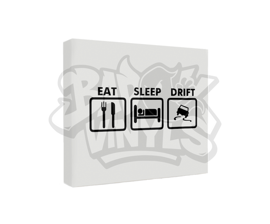 PEGATINA EAT SLEEP DRIFT