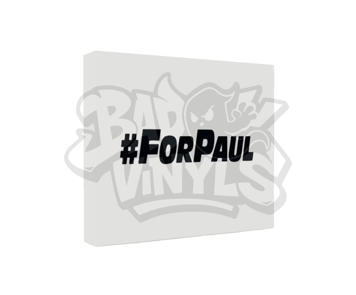 PEGATINA #FORPAUL