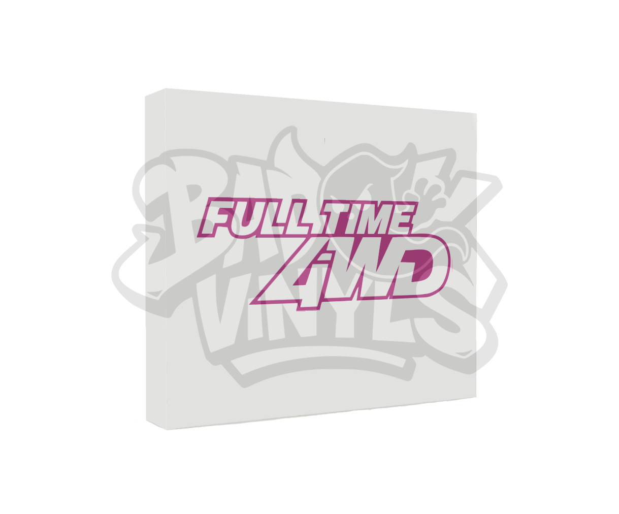 PEGATINA FULL TIME 4WD