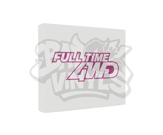 PEGATINA FULL TIME 4WD