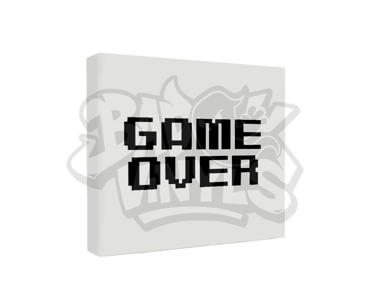 PEGATINA GAME OVER