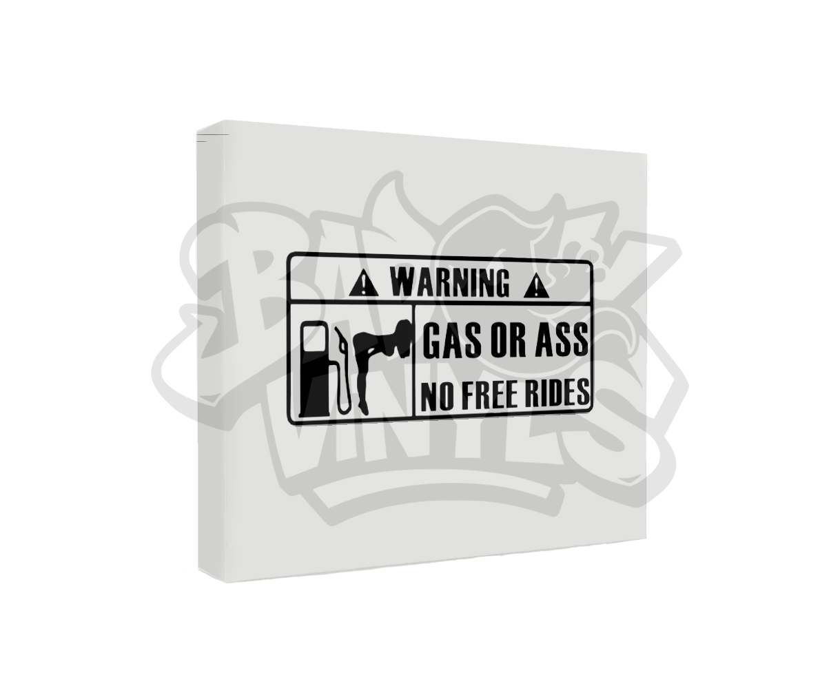 PEGATINA GAS OR ASS