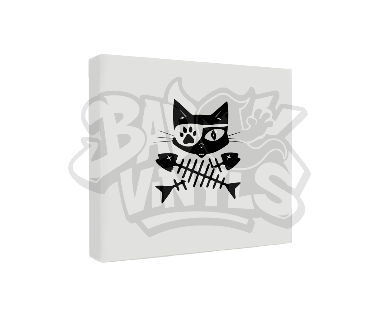 PEGATINA GATO PIRATA