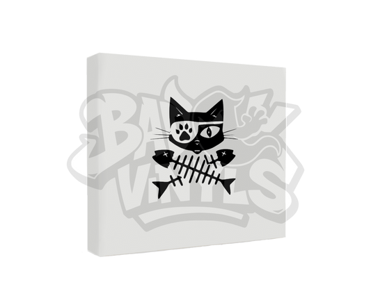 PEGATINA GATO PIRATA