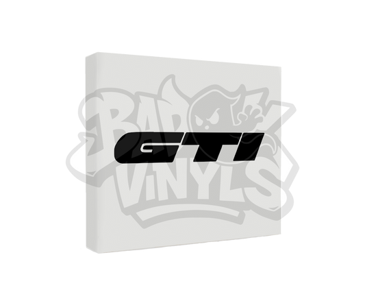 PEGATINA GTI VOLKSWAGEN