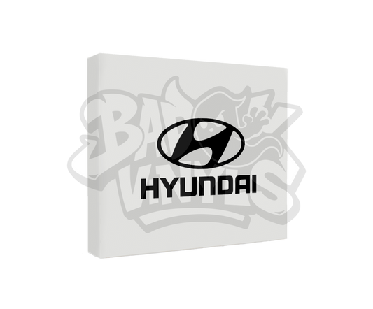 PEGATINA HYUNDAI CON LETRAS