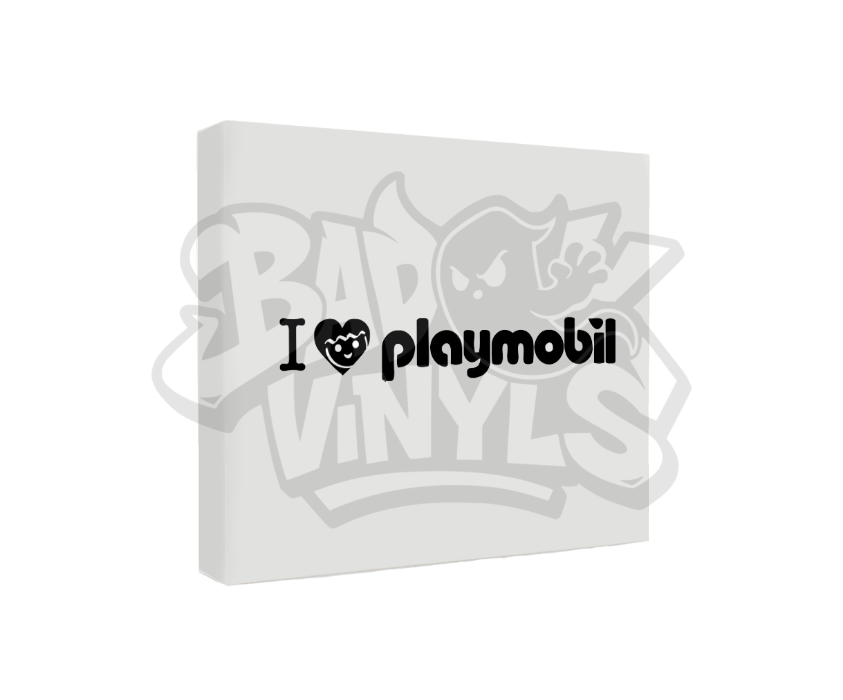 PEGATINA I LOVE PLAYMOBIL