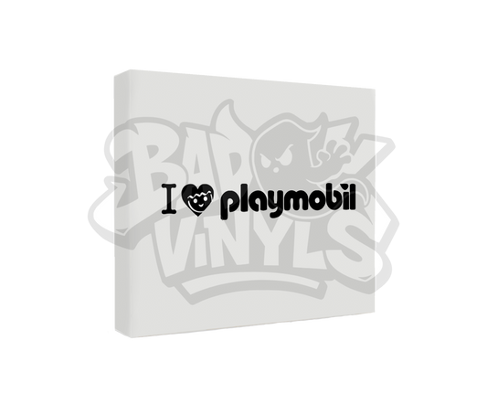 PEGATINA I LOVE PLAYMOBIL