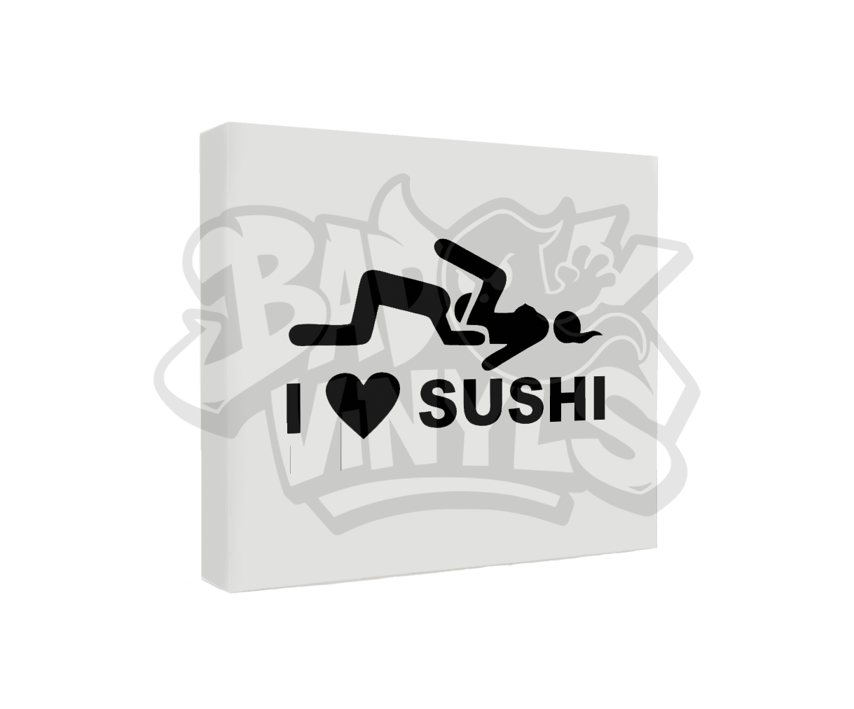 PEGATINA I LOVE SUSHI