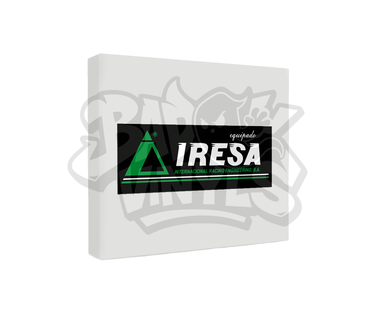 PEGATINA IRESA IMPRESA