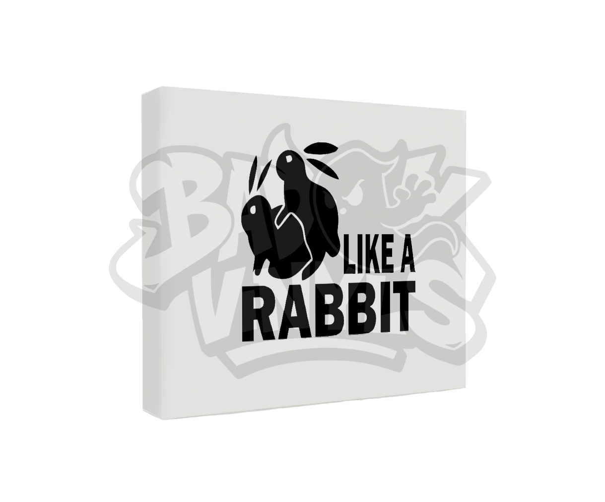 PEGATINA LIKE A RABBIT