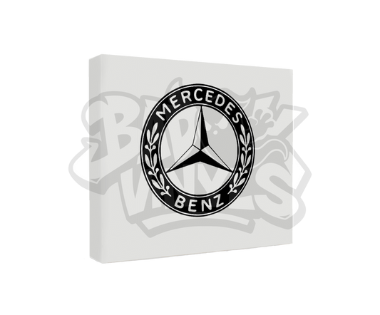 PEGATINA MERCEDES BENZ LOGO ANTIGUO