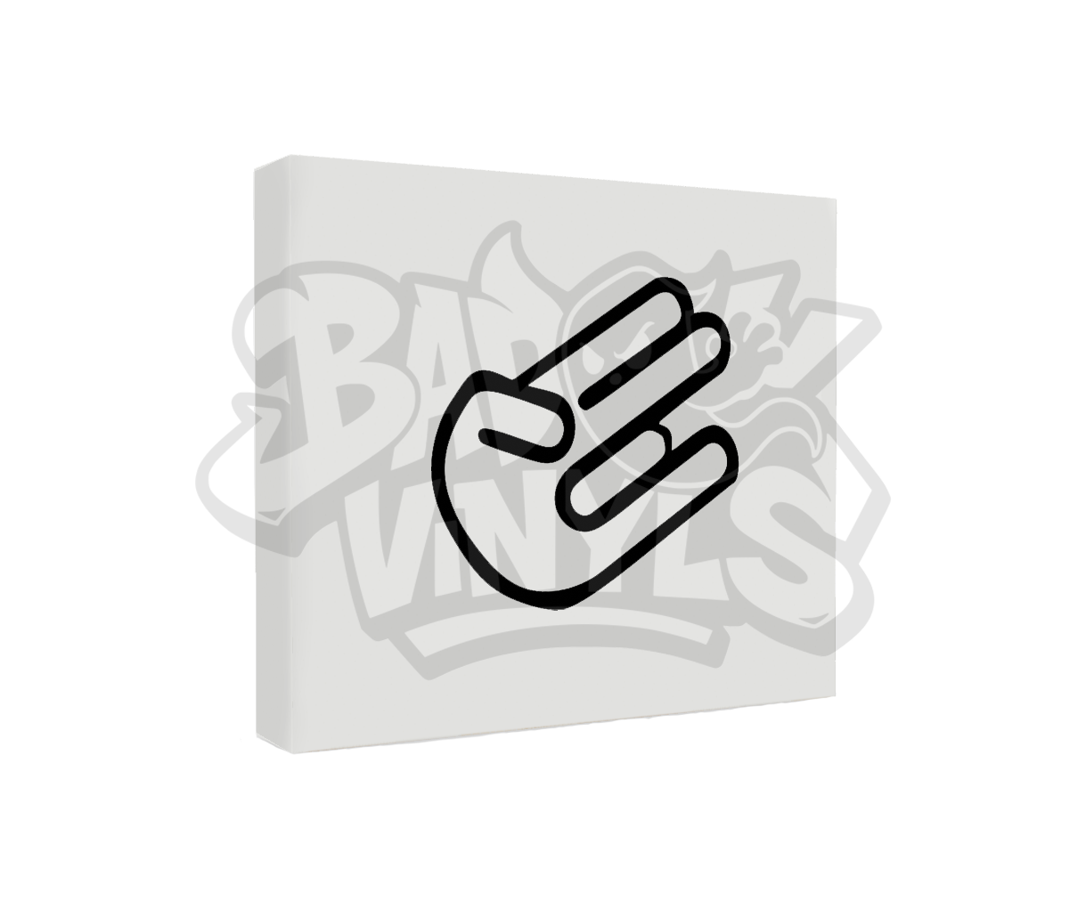 PEGATINA MANO JDM