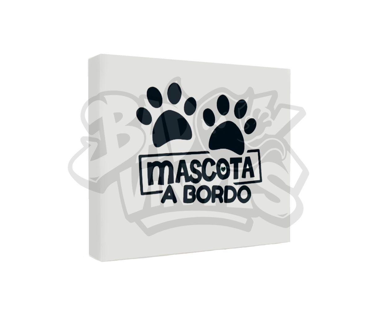 PEGATINA MASCOTA A BORDO