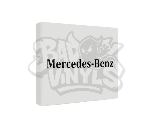 PEGATINA MERCEDES BENZ LETRAS